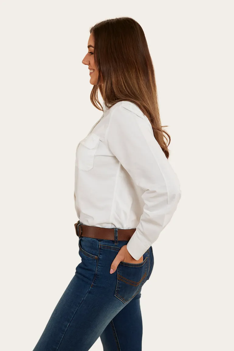 Hope Womens Dress Shirt - White