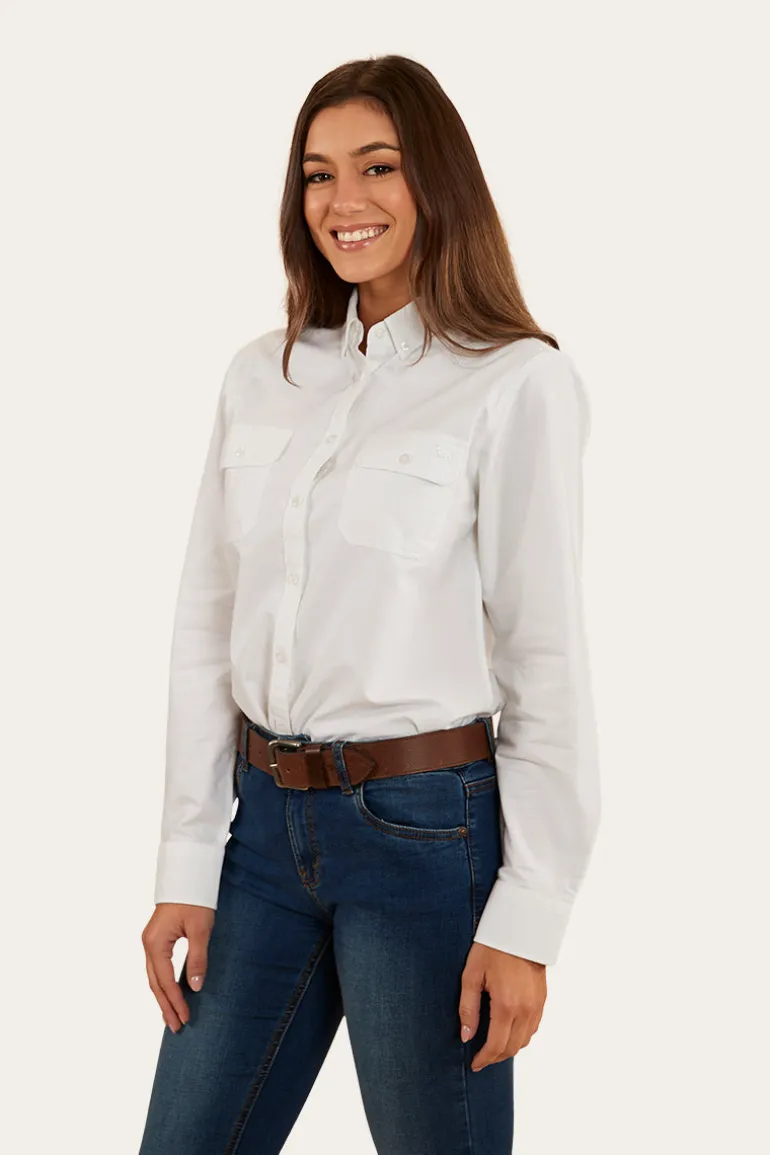 Hope Womens Dress Shirt - White