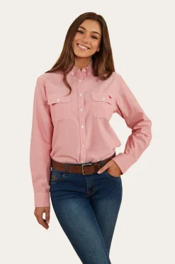 Hope Womens Dress Shirt - Red