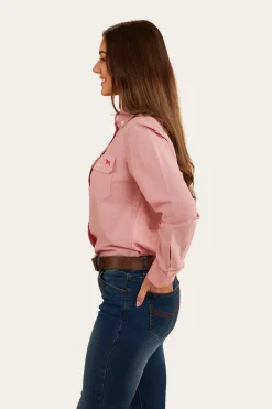 Hope Womens Dress Shirt - Red