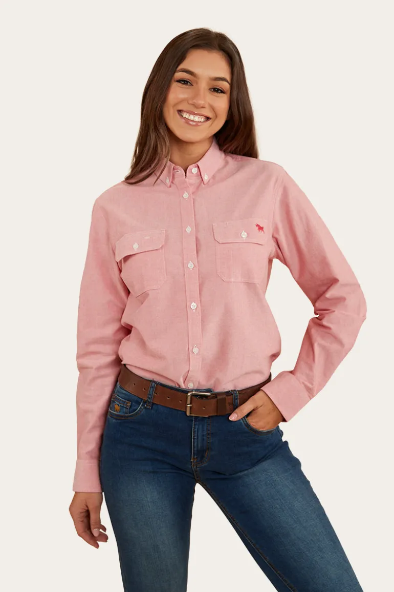 Hope Womens Dress Shirt - Red