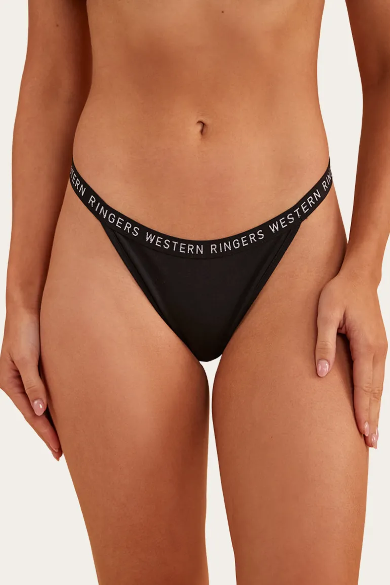 Isla Womens G-String - Black