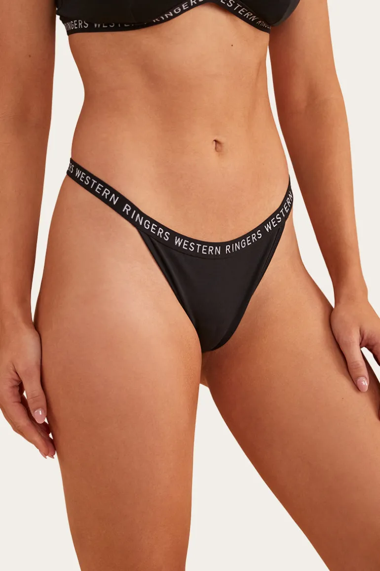 Isla Womens G-String - Black