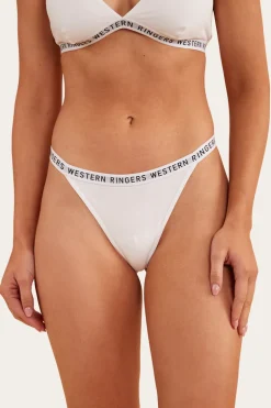 Isla Womens G-String - White