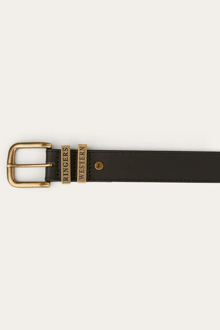 James Belt - Black / Gold