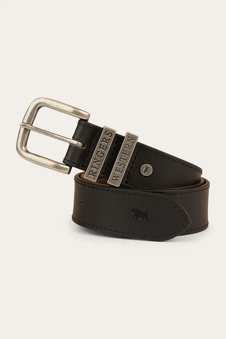 James Belt - Black / Silver