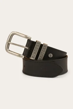 James Kids Belt - Black / Silver