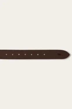 James Kids Belt - Dark Brown / Gold