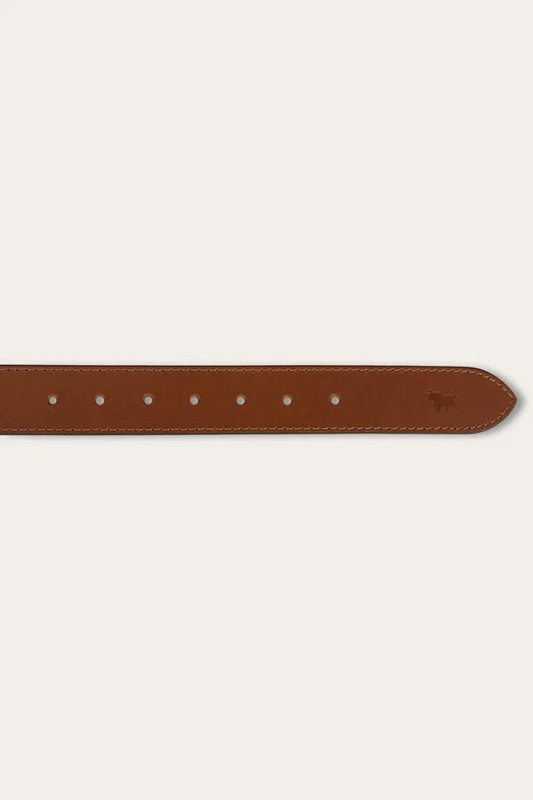 James Kids Belt - Tawny Brown / Gold