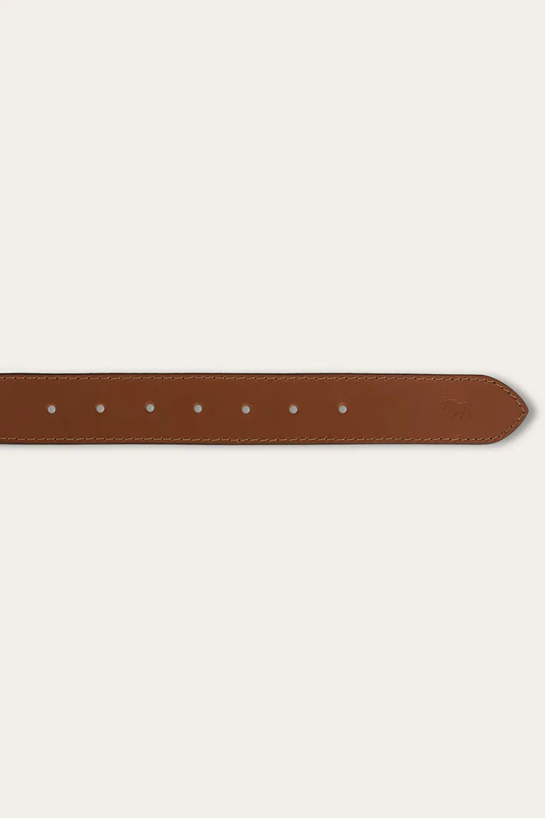 James Kids Belt - Tawny Brown/Silver