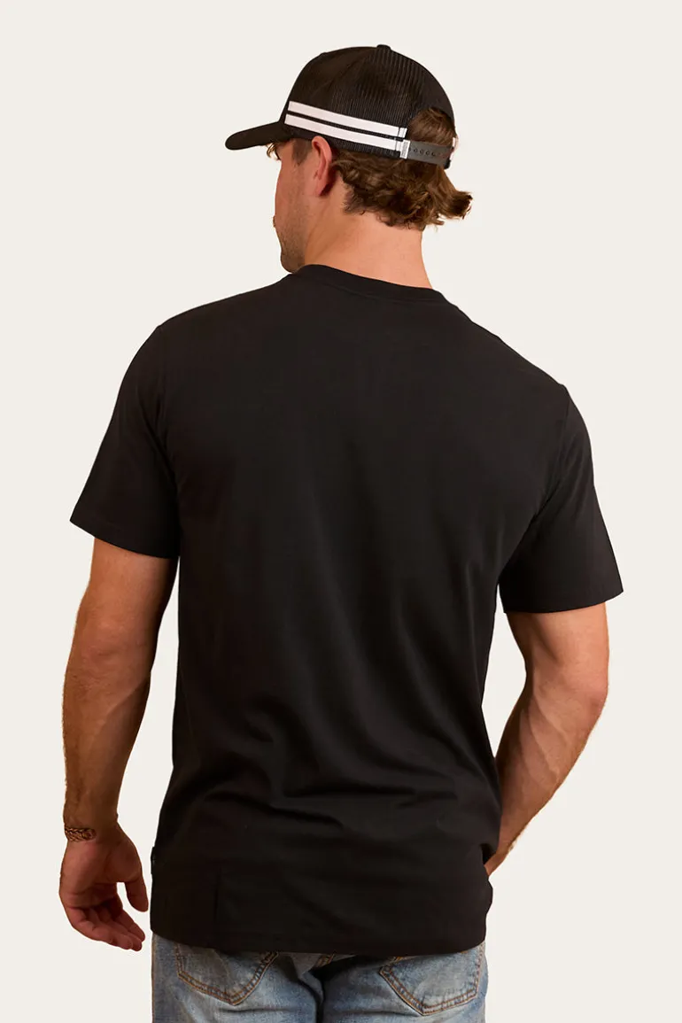Jarrahdale Mens Classic Fit T-Shirt - Black