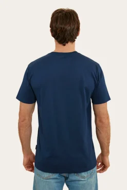 Jarrahdale Mens Classic Fit T-Shirt - Navy