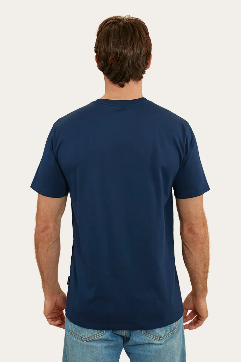 Jarrahdale Mens Classic Fit T-Shirt - Navy