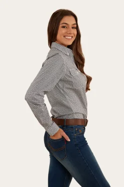 Kacey Womens Dress Shirt - Blue