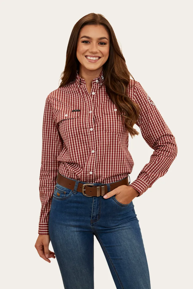 Kacey Womens Dress Shirt - Cedar