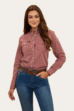 Kacey Womens Dress Shirt - Cedar