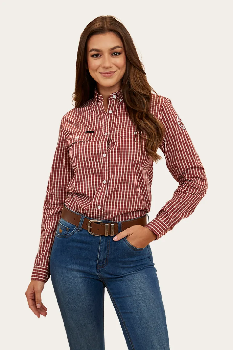 Kacey Womens Dress Shirt - Cedar