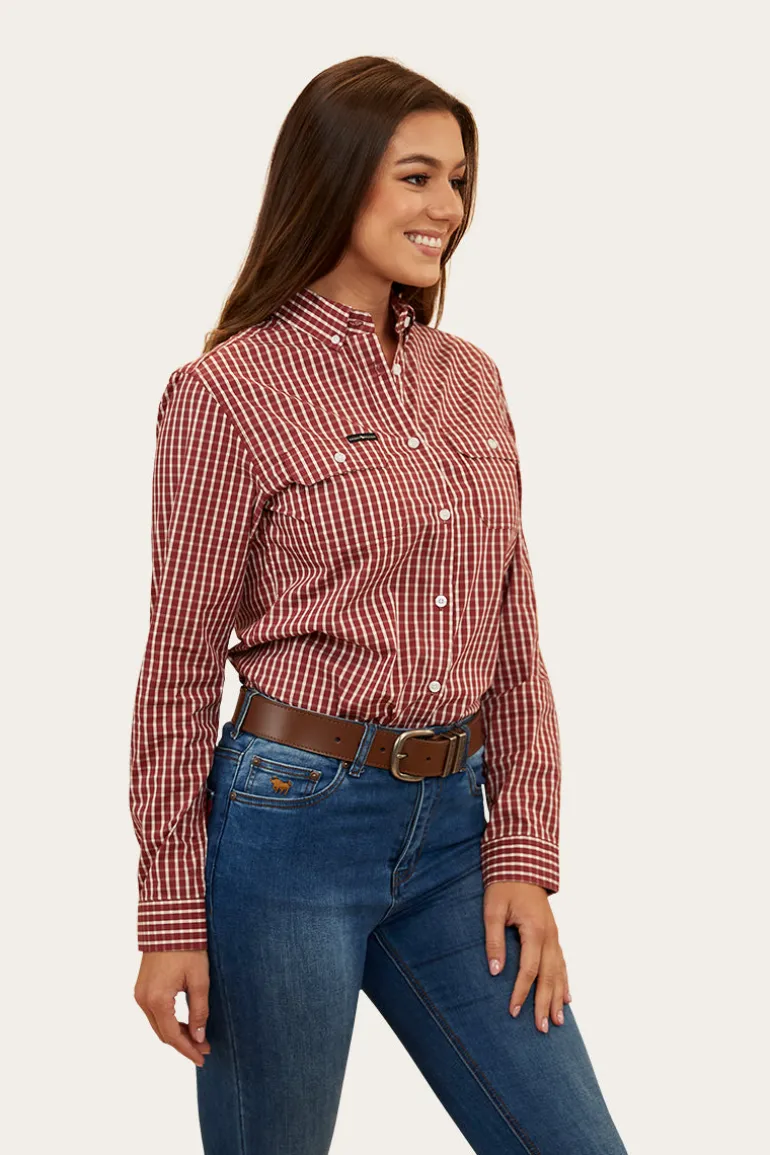 Kacey Womens Dress Shirt - Cedar