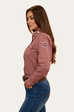 Kacey Womens Dress Shirt - Cedar