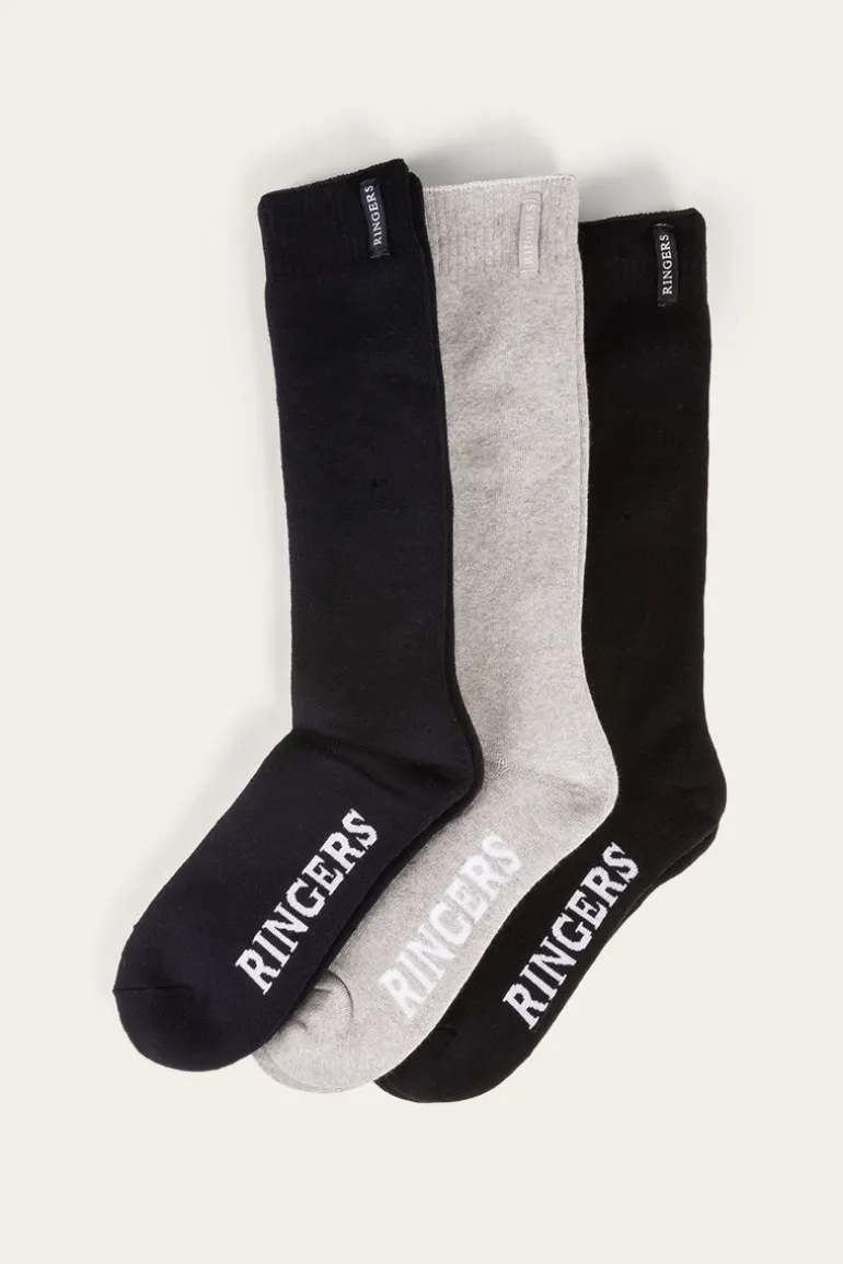 Kenilworth Mens 3 Pack Socks - Multi