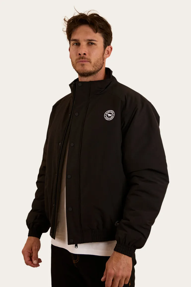 Kidman Mens Jacket - Black / White