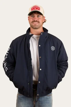 Kidman Mens Jacket - Navy/White