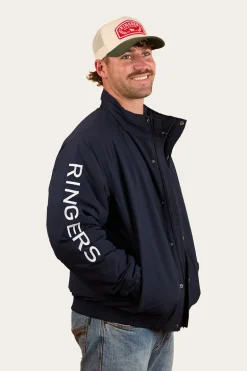 Kidman Mens Jacket - Navy/White