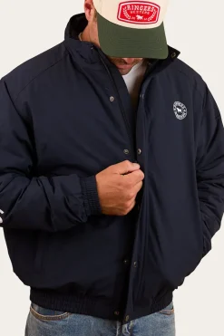 Kidman Mens Jacket - Navy/White