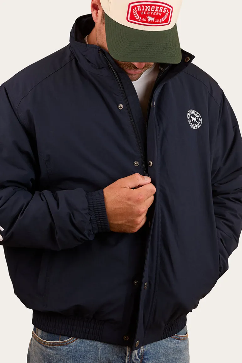 Kidman Mens Jacket - Navy/White