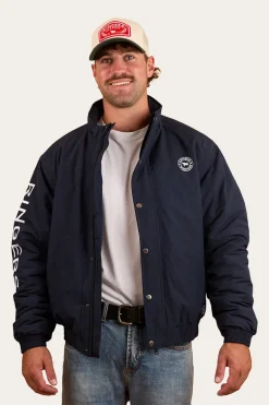 Kidman Mens Jacket - Navy/White