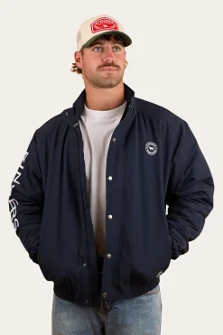Kidman Mens Jacket - Navy/White