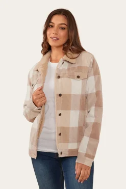 Killawarra Womens Corduroy Jacket - Woodsmoke