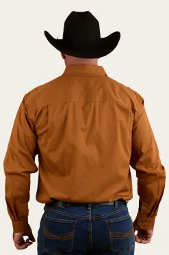 King River Full Button Work Shirt - Tobacco