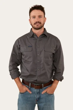 King River Mens Full Button Work Shirt - Magnum