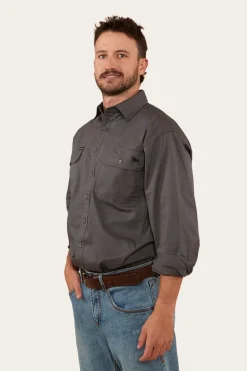 King River Mens Full Button Work Shirt - Magnum
