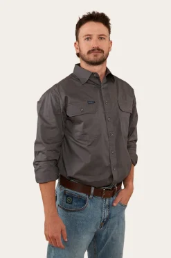 King River Mens Full Button Work Shirt - Magnum