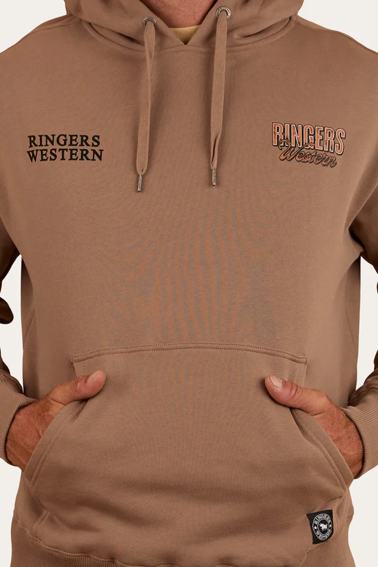KNX Oversized Unisex Hoodie - Camel