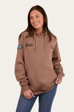 KNX Oversized Unisex Hoodie - Camel