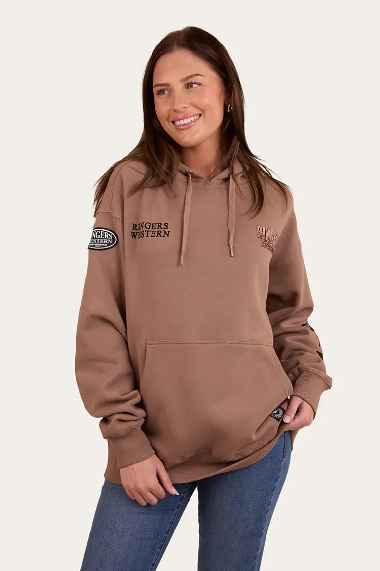 KNX Oversized Unisex Hoodie - Camel