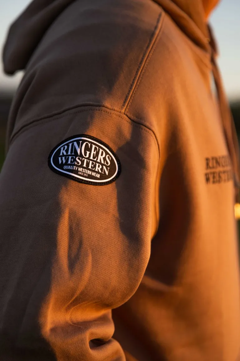 KNX Oversized Unisex Hoodie - Camel