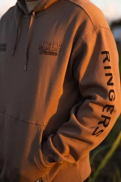 KNX Oversized Unisex Hoodie - Camel