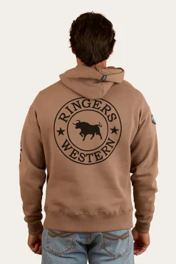 KNX Oversized Unisex Hoodie - Camel