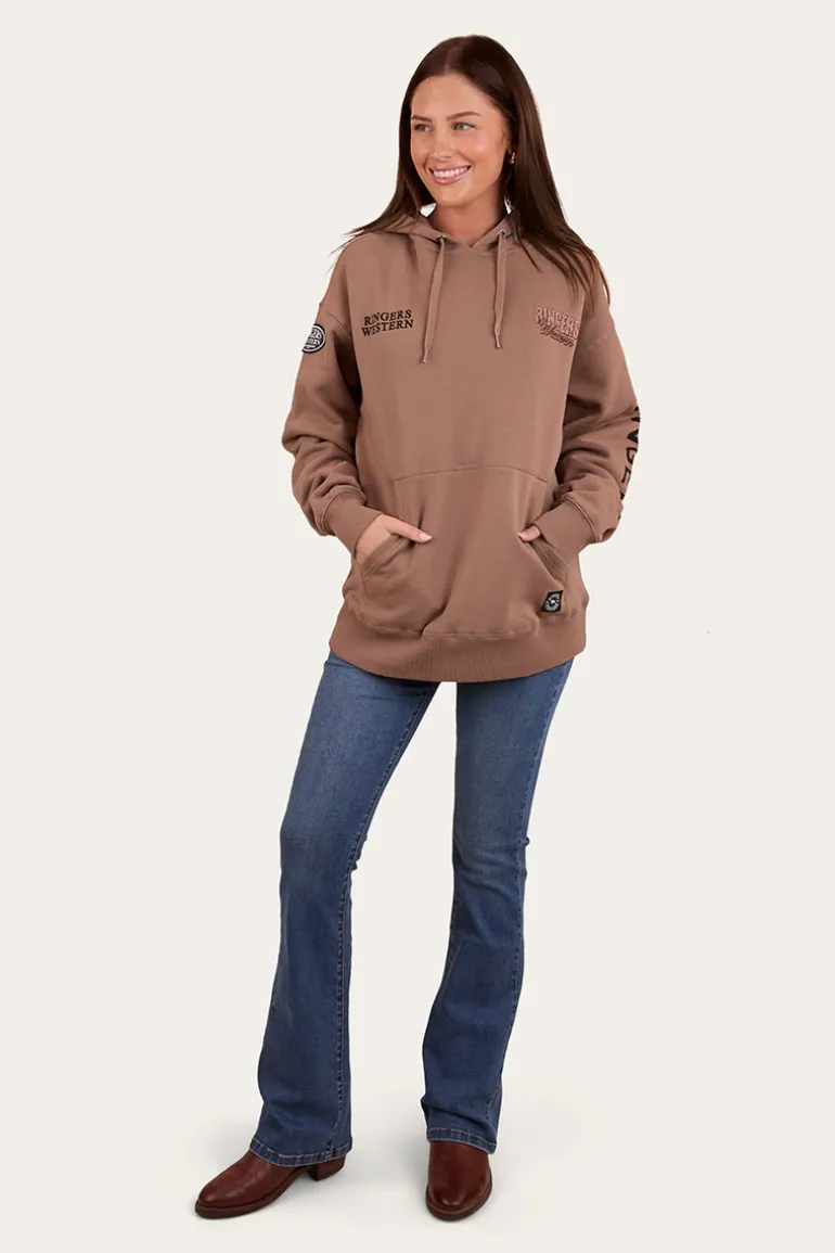 KNX Oversized Unisex Hoodie - Camel