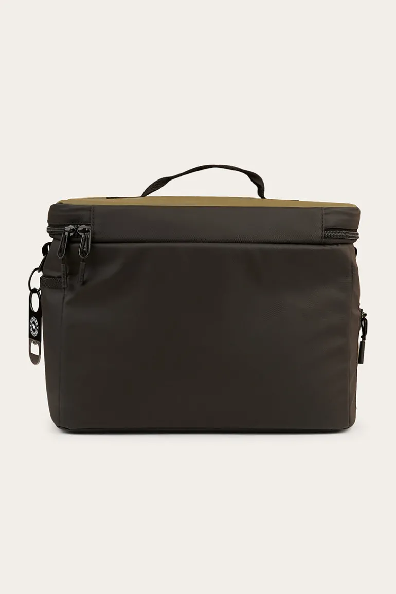 Kununurra Cooler Bag - Black / Military Green