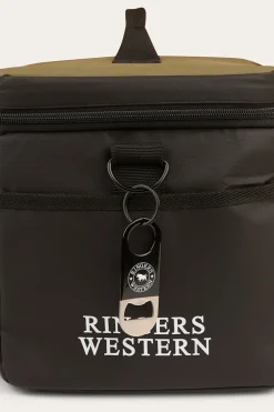 Kununurra Cooler Bag - Black / Military Green