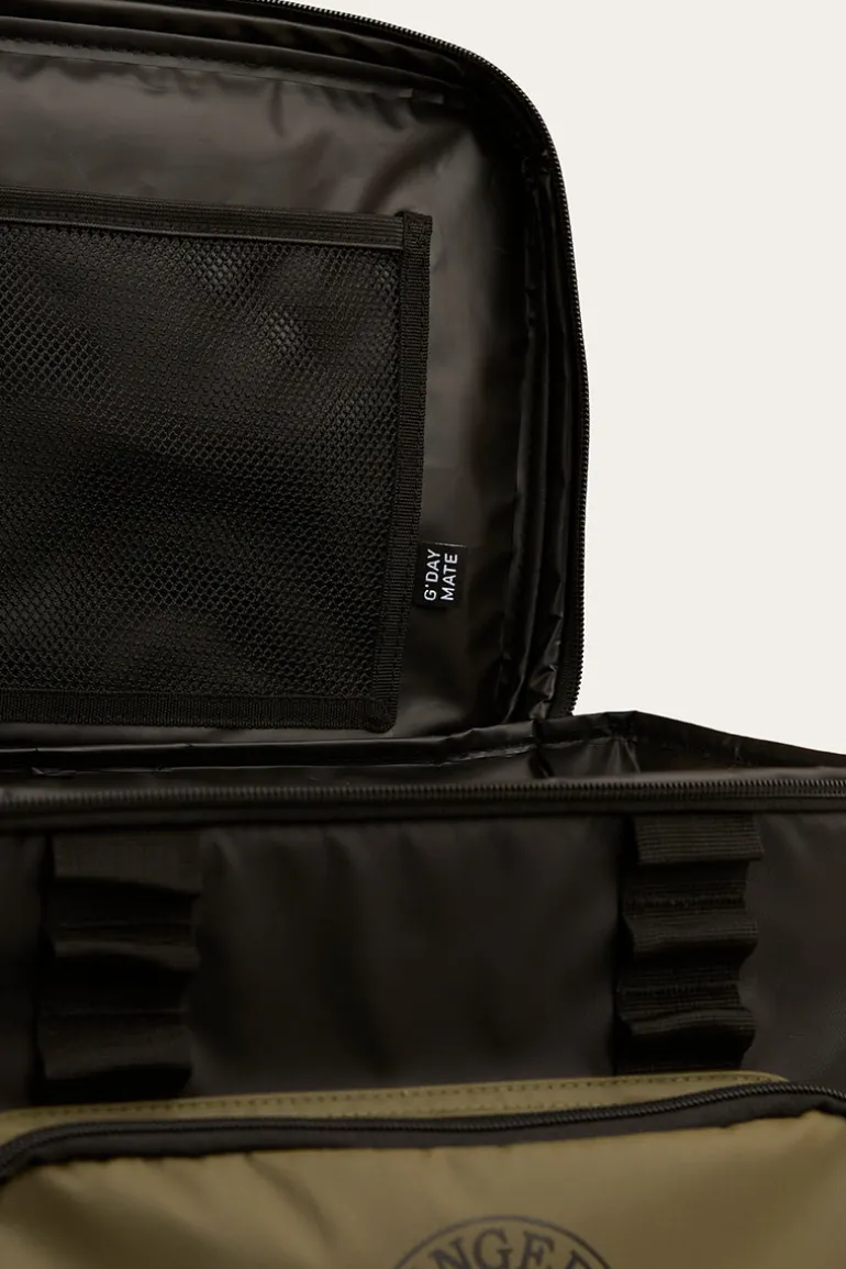 Kununurra Cooler Bag - Black / Military Green