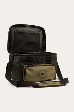 Kununurra Cooler Bag - Black / Military Green