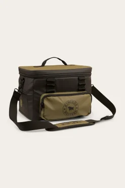 Kununurra Cooler Bag - Black / Military Green