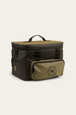 Kununurra Cooler Bag - Black / Military Green