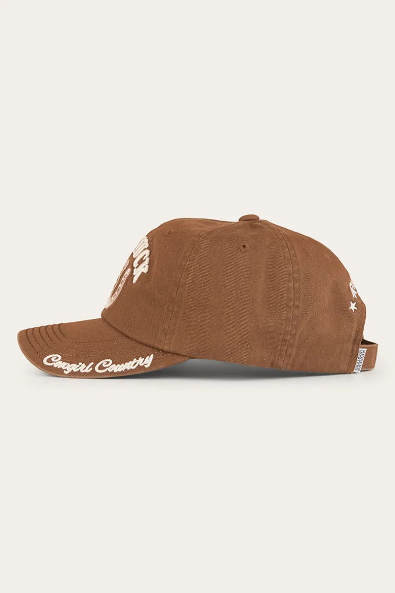 Lady Luck Baseball Cap - Saddle Brown